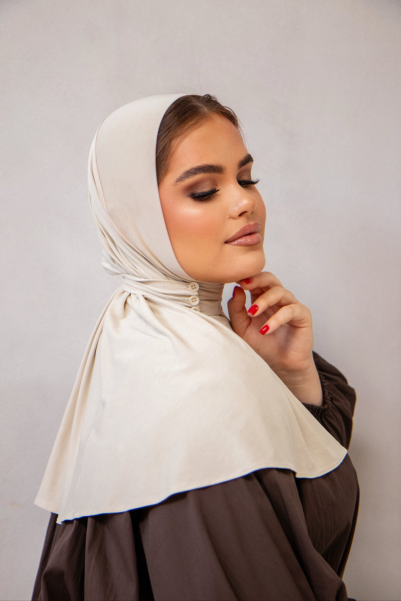 BREATHABLE HIJAB IVORY