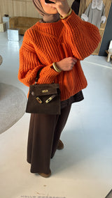 FARA SWEATER ORANGE