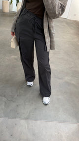 Cargo wide leg pants
