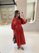 Sacha Kleid rot