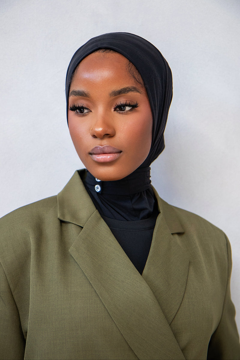 BREATHABLE HIJAB BLACK