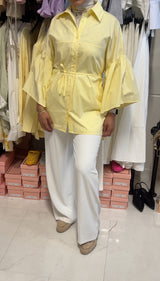 ELLA BLOUSE BUTTER YELLOW