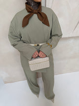 soly jacket green - w25244