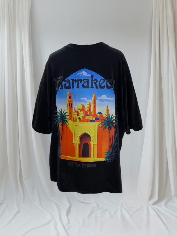 OVERSIZED T-shirt Marrakech Black