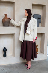 HANORA SIGNATURE BLAZER- IVORY