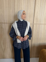 KALYN BLOUSE BLUE