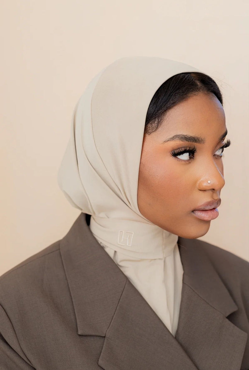 Instant Scarf Dessert Beige