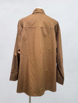 HANORA BLOUSE BROWN