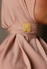 Instant Scarf Peach Rose