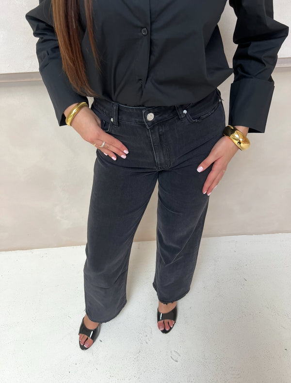 CLARA QUEEN HEARTS JEANS BLACK