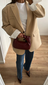 SALY EXTRA OVERSIZED BLAZER BEIGE