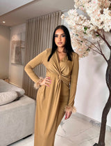 KAYA DRESS DRESS CAMEL