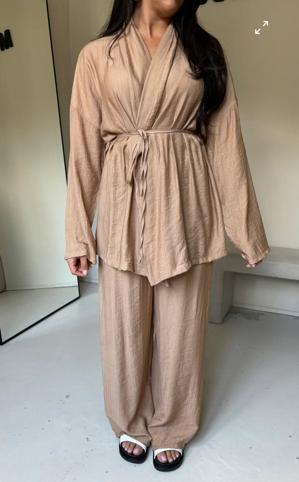 NILMA CO-ORD CAMEL