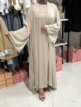 ABAYA SET YASMINA BEIGE