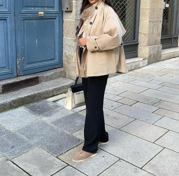 TARA OVERSIZED TRENCHCOAT BEIGE