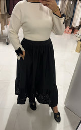 LINA SKIRT BLACK