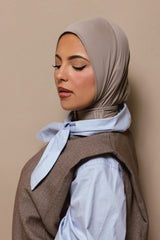 BREATHABLE HIJAB TAUPE