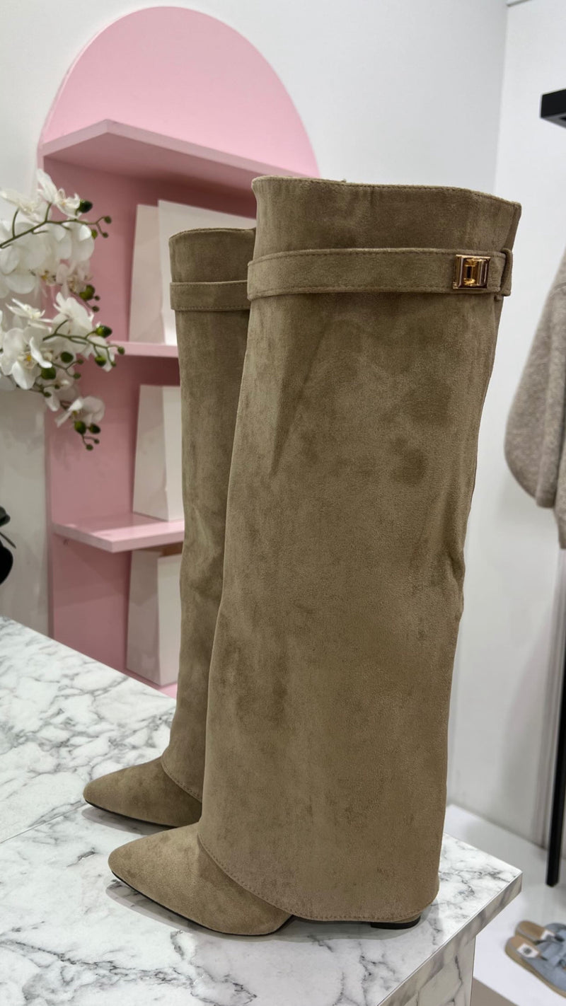 GIVANA  BOOTS BEIGE