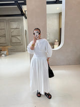 SACHA DRESS WHITE