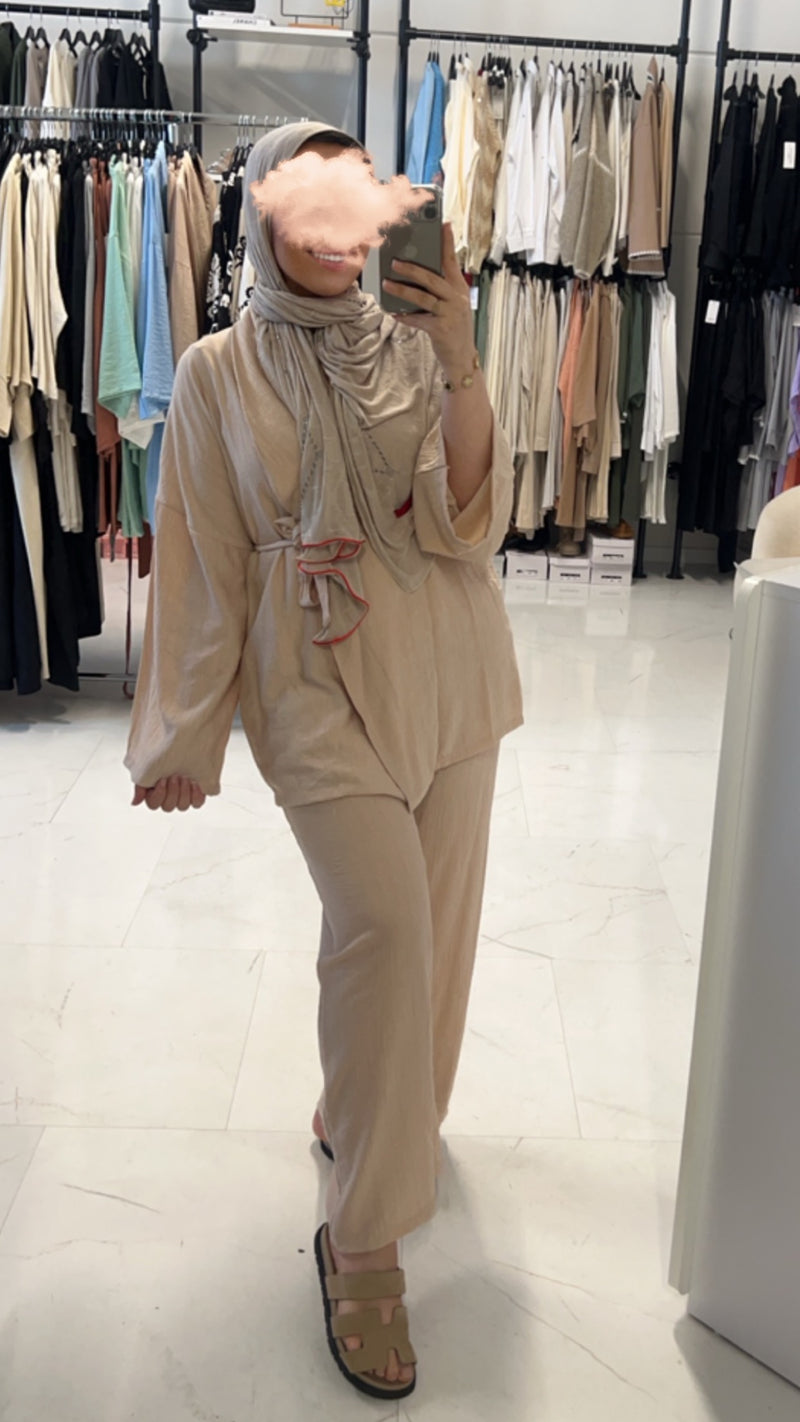 ORYDA CO-ORD BEIGE