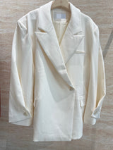 OVERSIZED BLAZER EVA ECRU