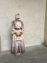 PRINTED SKIRT & BLOUSE SET