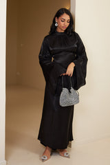 Fyni luxury dress black