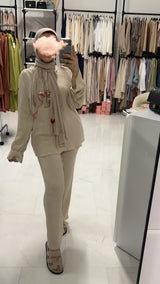 NINA TWINSET BEIGE