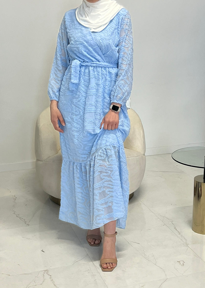 ANNA DRESS BLUE