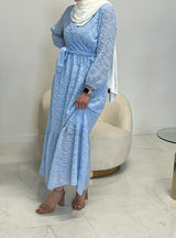ANNA DRESS BLUE