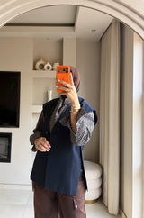 KALY GILET NAVY BLUE