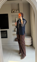 KALY GILET NAVY BLUE