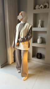 EVERYDAY COMFY SET TAUPE