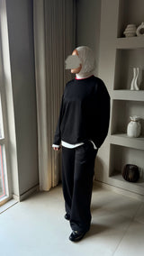 EVERYDAY COMFY SET BLACK