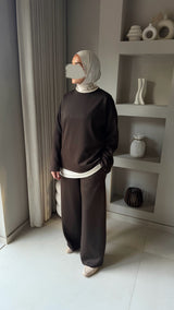 EVERYDAY COMFY SET BROWN