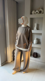 EVERYDAY COMFY SET TAUPE
