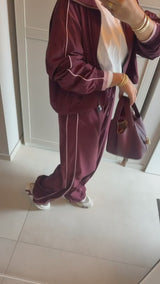Anaika Jogging Set Burgundy
